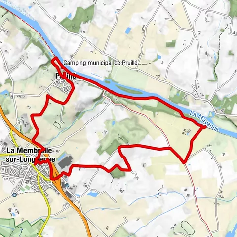 Marcillé plateau to the towpath