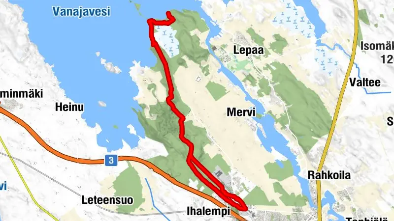 Vanamaja outdoor route, Hattula