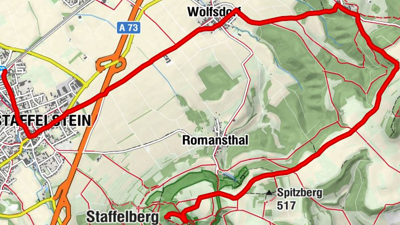 Bad Staffelstein - Vierzehnheiligen - Staffelberg
