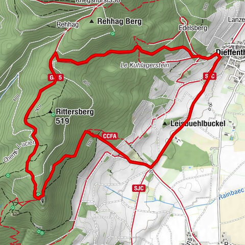 Route Assault on Ortenbourg