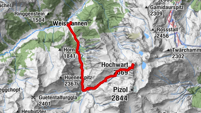 Hochwart summit hike