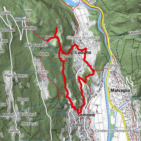 Salamandra Vagabonda themed trail