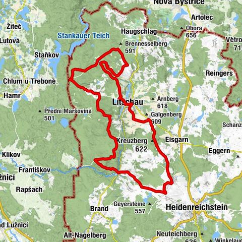 Eulenberg-Strecke mit Dachsgrabentrail