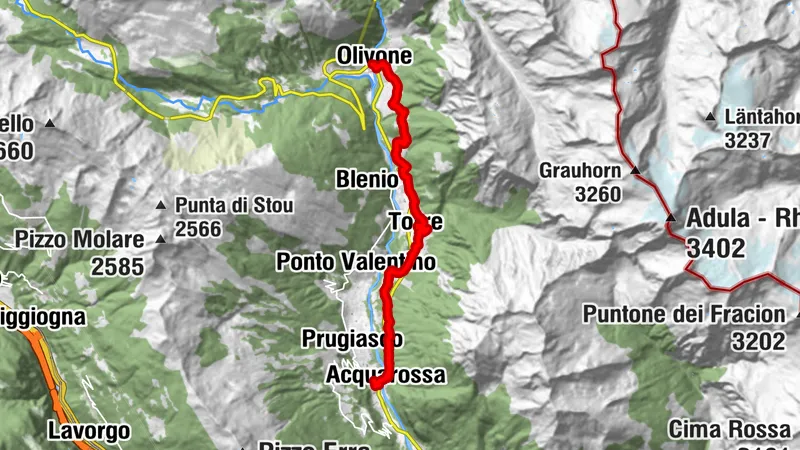 Acquarossa: Historical Path number 4