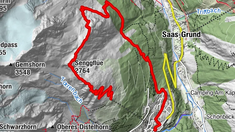 Steinwild trail and ascent of Mällig