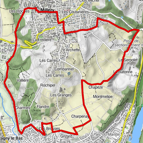 Gourmet route "In the heart of the vineyards of Millery"