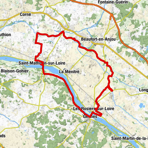 Loire River and Authion Marshes Circuit