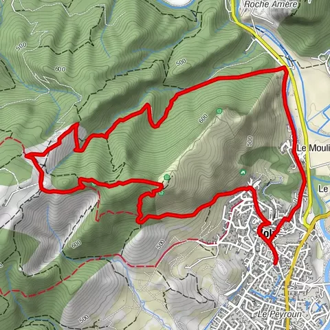 Itinéraire pédestre "Tour de la Garde"