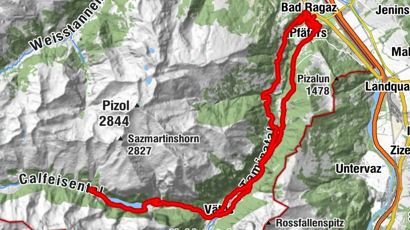 E-Bike Beizen-Trophy - Alpine farm & mountain hotel Sankt Martin, Vättis