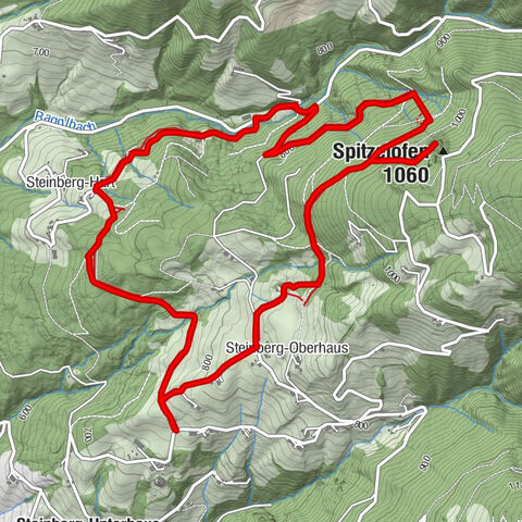 St. Georgen: Cultural hiking trail Spitzelofen