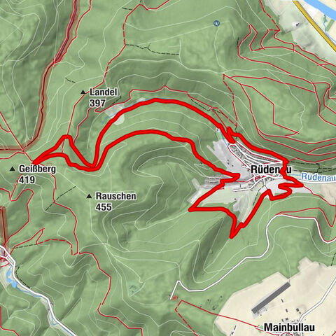 Rüdenau mountain hike R1