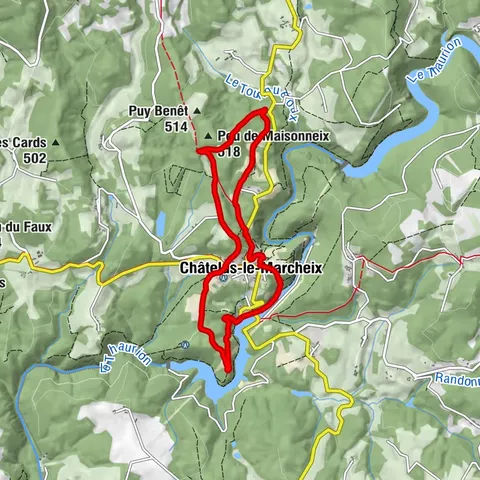 Circuit Uni'vertrail n°1 : Le Vallon et ses Fontaines