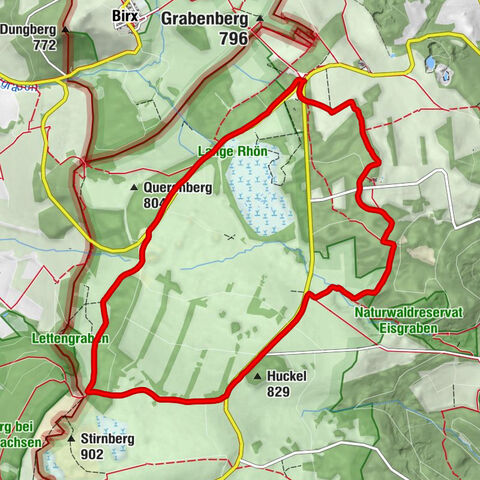 Rhön Rundweg 1 vom Schwarzen Moor
