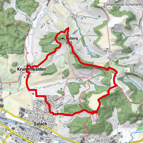 Staufeneck round route