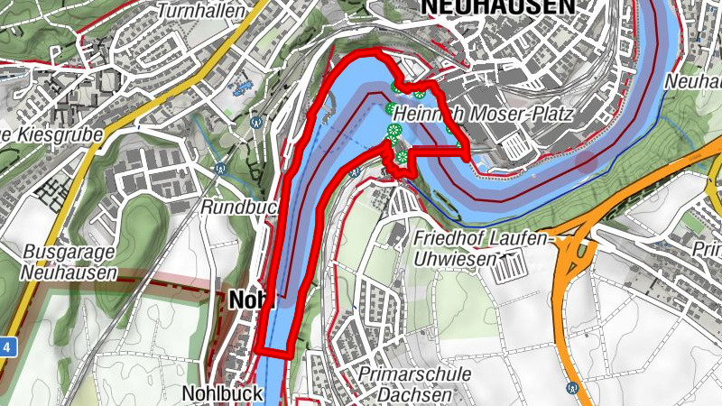 Small Rheinfall Circular Route