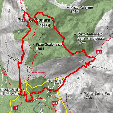 Rifugio Ostello della Giuventu - Pizzo Carbonara