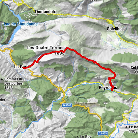 Peyroules - Les Quatre Termes - Bergerie des Quatre Termes - Restaurant de l'Auberge du Teillon