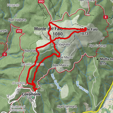 Coiromonte - Monte del Falò