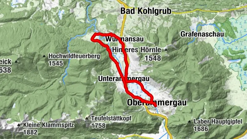 Bike route - Altenau Valley Path