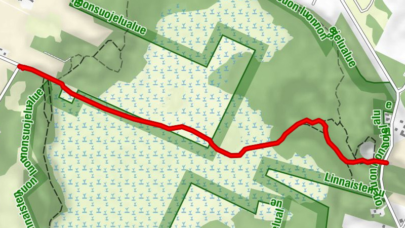 Linnaistensuo nature trail, Lahti