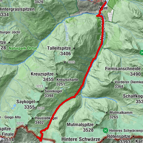 Vent - Martin Busch Hut - Similaun Hut