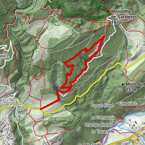 Sentier pédestre des Sculptures - Land Art Montagne