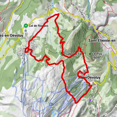 Boucle des stations (VTT n°10 bleu)