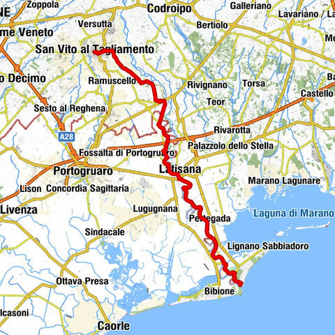 San Vito al Tagliamento - Lignano (C603)