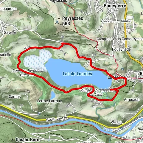 Lourdes - Lourdes Lake Circuit