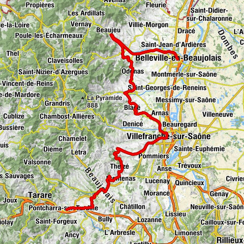 Hiking on the Voie du Tacot