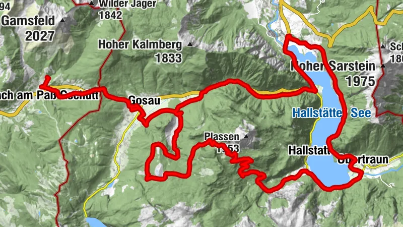 Plassen Loop starting from Russbach S 534