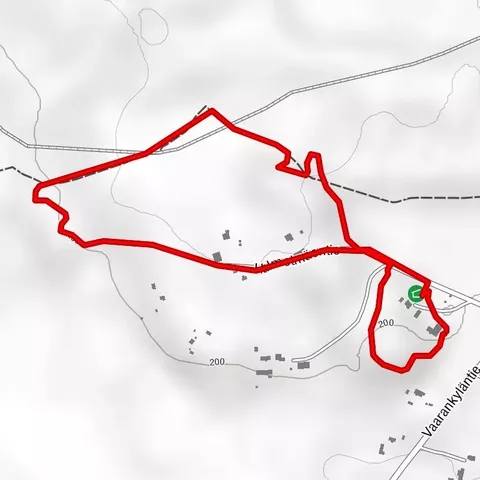 Vaarantalo wellness trail 2 km, Paltamo