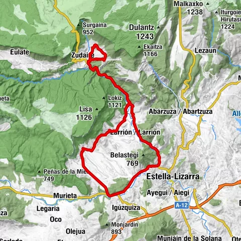 Valle de Allín - Camping Artaza Route 1