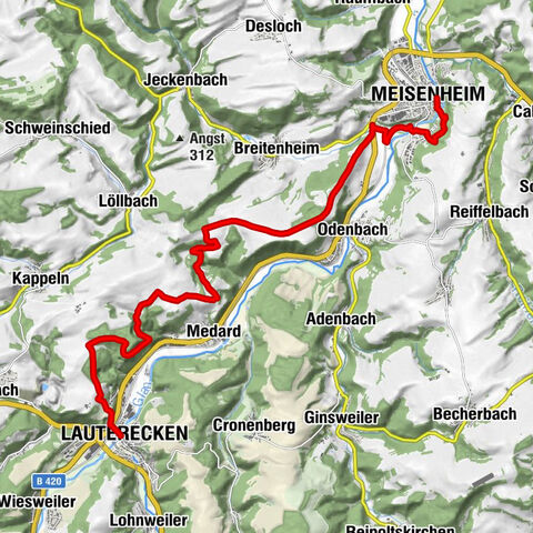 Palatinate Heights Trail Stage 06 Meisenheim - Lauterecken
