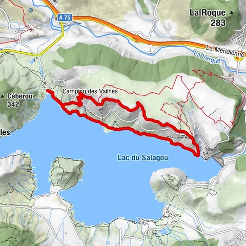 LES VAILHÉS HIKING TRAIL