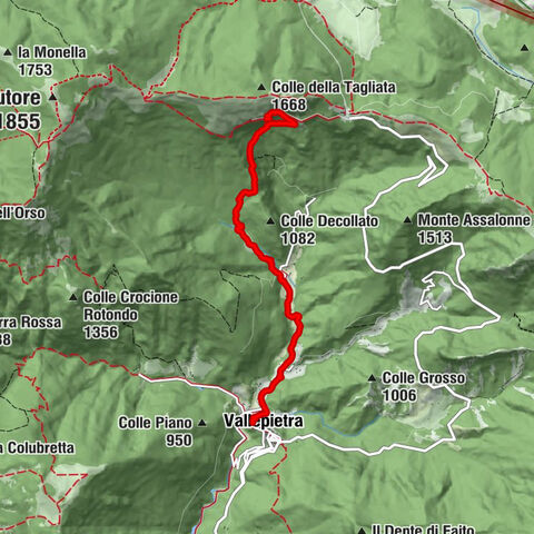 Vallepietra-Santuario S.S.Trinità