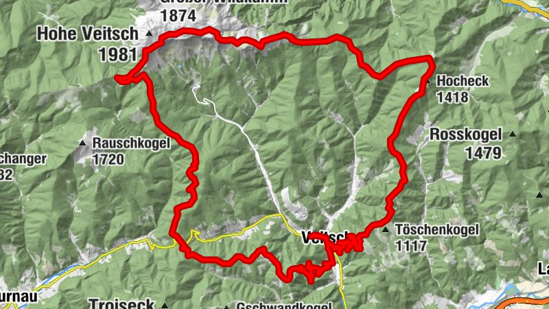 Grenzstaffellauf Wanderung