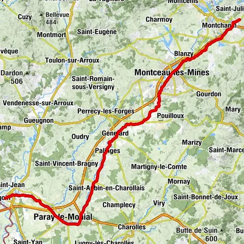 Au fil de l'eau de Digoin à Ecuisses