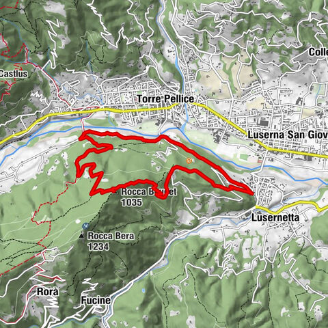 TORRE PELLICE Naturalistic trail "The Jay"