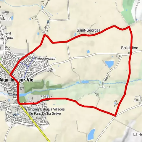 ROUTE VON L'AIGUILLON NR. 1