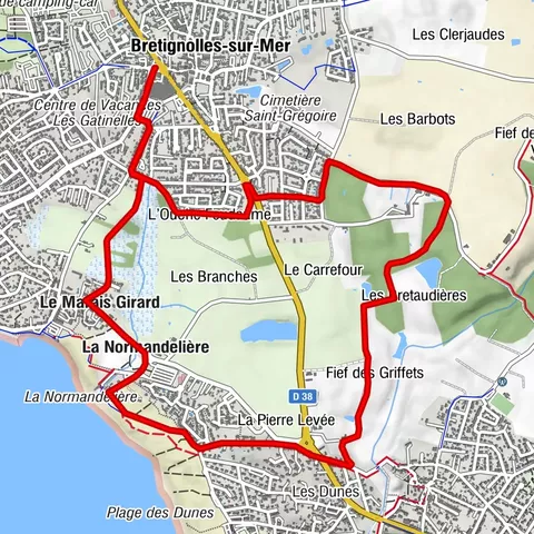 SENTIER DE LA PIERRE LEVÉE N°6