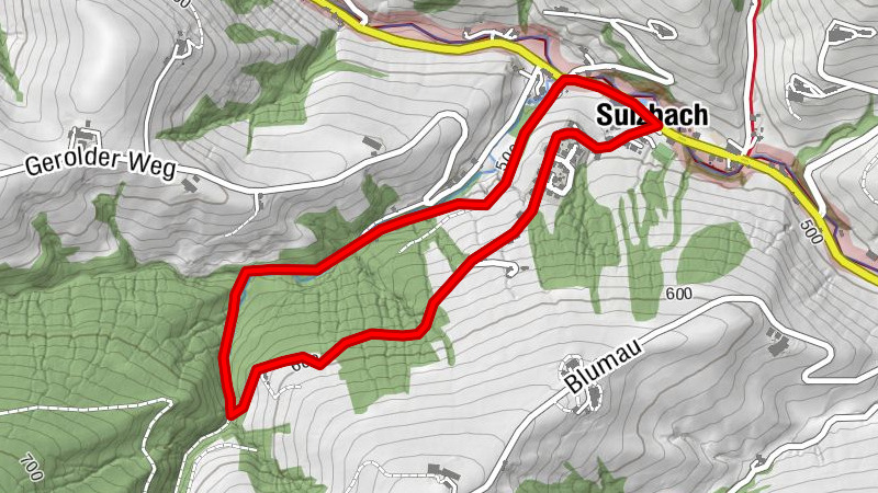 Kleine Waldrunde Sulzbach E38