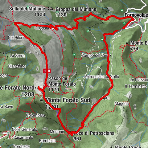 Anello del  M. Forato