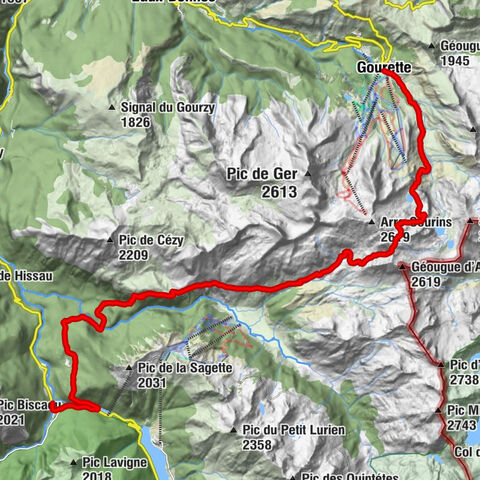 GR10 Pyrenäenweg Etappe 15