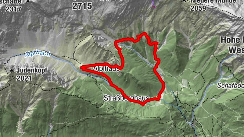 Strassberghütte - Neue Alplhütte