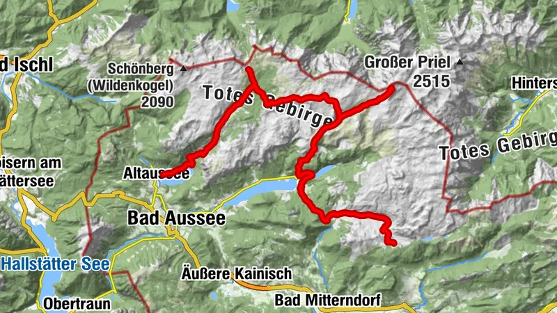 Überquerung Totes Gebirge