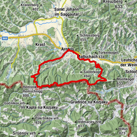 Arnfelser Wege – Remschnigg R2