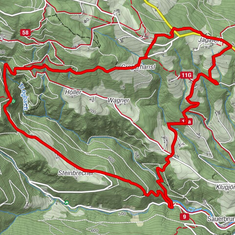 Sporiroaofen-Rundweg (längere Variante)