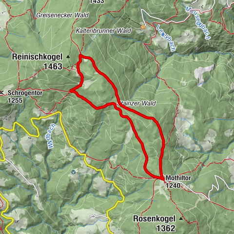Absetzwirtrunde über den Reinischkogel Nr. A2