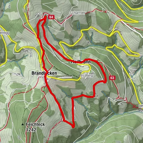 HeilBrunnWeg, Brandlucken